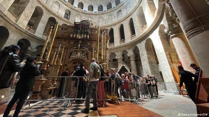 Jerusalén celebra el Sábado de Gloria con peregrinos y en relativa calma