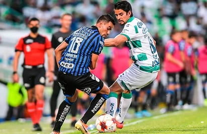 Con gol en tiempo de compensación Santos empata con Gallos