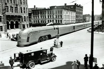 Mercury, el inigualable tren retrofuturista de gran diseño