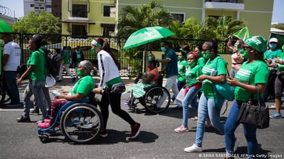 Marcha en apoyo a dominicana acusada de abandonar a su bebé en Puerto Rico