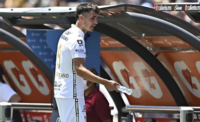 Pumas apela expulsión de Juan Dinenno ante Monterrey