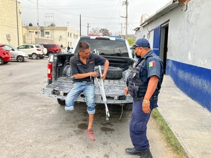 Vecino de la colonia Buenos Aires se drogaba en la vía pública