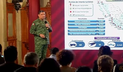 Disminuye personal militar en tareas de seguridad pública