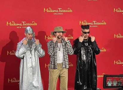 El museo de cera de Madame Tussauds inmortaliza al reguetonero Bad Bunny