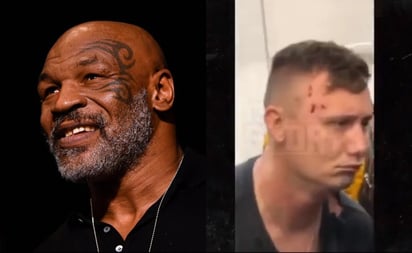 Mike Tyson golpea a pasajero que lo molestaba en un avión