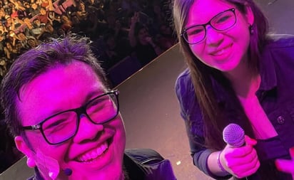 Viralizan en redes rutina de fan en show de Franco Escamilla