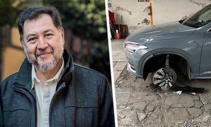 Dañan camioneta 'elegante' de '1.5 millones de pesos' de Noroña