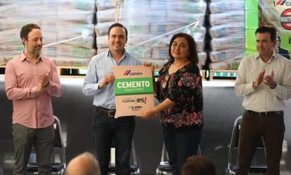 SIDS: Cemento a bajo costo para todos los coahuilenses