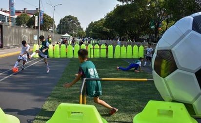 Indeporte inaugura el proyecto 'Zona de Niñas y Niños' en CDMX