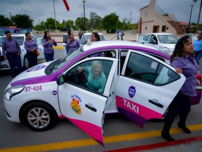 Ya opera en Piedras Negras 'Taxi Guardian Mujer'