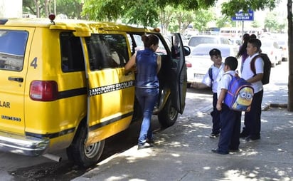 Sin seguro de vida alumnos del transporte escolar