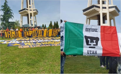 Afición de Pumas invade Seattle previo a la final de Concachampions