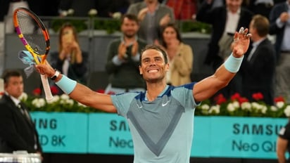 Rafael Nadal regresó a la pista tras seis semanas y vence a Kecmanovic