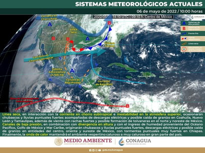 Onda de calor provocará temperaturas de 45 grados en 18 estados