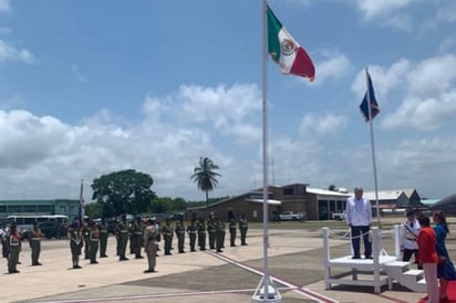 AMLO llega a Belice como parte de su gira por Centroamérica