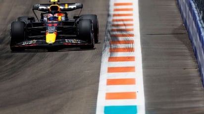 Checo Pérez saldrá cuarto en el Gran Premio de Miami; Ferrari 1-2