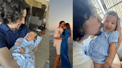 ALEX FERNÁNDEZ ENTERNECE LAS REDES SOCIALES JUNTO A SU HIJA MÍA