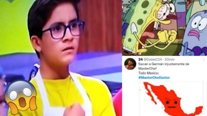 MasterChef Junior: Sorpresivamente Germán sale eliminado y los memes no lo perdonan