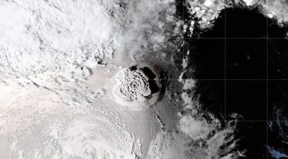 Erupción volcánica de Tonga también afectó al espacio: NASA