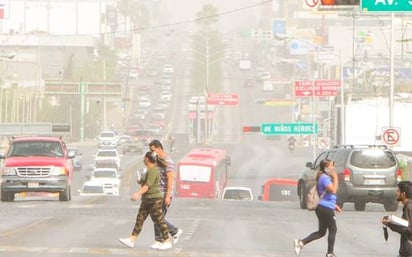  Fenómeno la calima afectó a Chihuahua durante horas