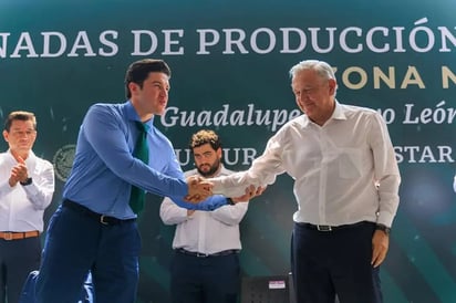 AMLO promete 5 mil mdp a Nuevo León para suburbano y presa