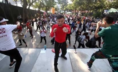 Daniel Zaragoza entrena a chilangos rumbo a la Clase Masiva de Box