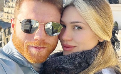 Canelo Álvarez y Fernanda Gómez celebran aniversario