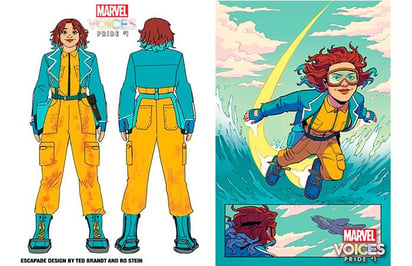 Marvel presenta a Escapade, la nueva superheroína transgénero