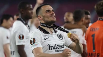 El serbio Filip Kostic (Eintracht), jugador de la temporada de la Liga Europa