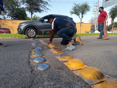 Transporte instala nuevas boyas para reducir velocidad frente a la Cruz Roja