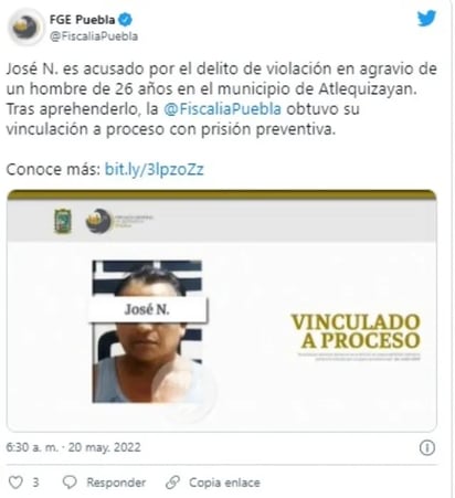 Cae el “Pancho Pasión” por abusar de su 'compadre' 