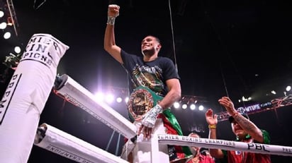 David Benavidez acabó en tres rounds al veterano David Lemieux