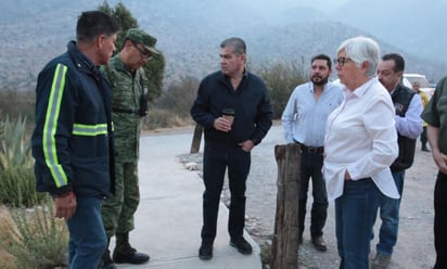 En Sierra Hermosa Realizan brechas cortafuego, mars se mantiene pendiente