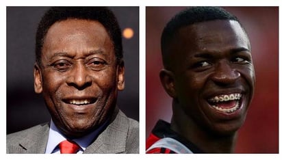 Pelé felicita al Real Madrid y a Vinicius por su actuación en 'partido épico'