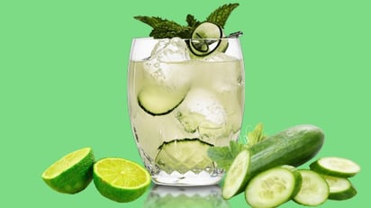 Beneficios de tomar agua de pepino con limón