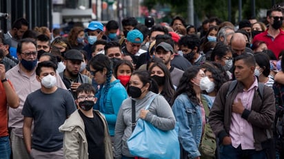 Se registra alza de contagios por Covid-19 en México