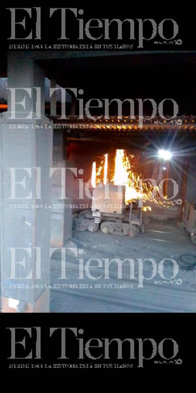 Alto Horno cinco de AHMSA para producción por falla en canal de arrabio