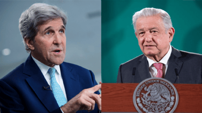 AMLO habla por teléfono con John Kerry sobre energías renovables