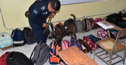 El Cbtis 36 realiza operación mochila como seguridad