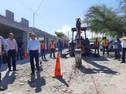 Presidencia inició construcción de drenaje pluvial en la colonia 288