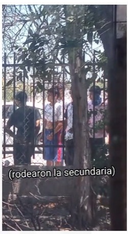 Alumnos de la secundaria 29 presuntamente agreden a estudiantes de la Secundaria 4 