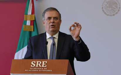 'No habrá cambios con EU': Ebrard por ausencia de AMLO en Cumbre