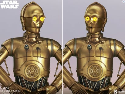 Venderán réplica exacta del C3PO de Star Wars, y pude hablar