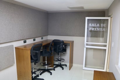 Sala de prensa se inaugura para tener más espacio