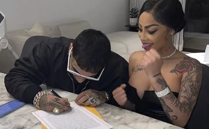 Anuel AA y Yailin La Más Viral presumen su boda en redes sociales