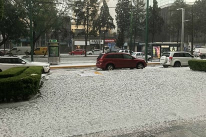 Granizo azota a la CDMX; activan alerta amarilla