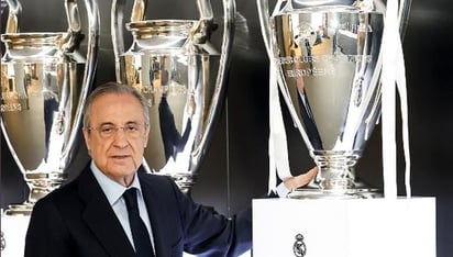 Florentino Pérez resalta la 'fantasía y felicidad' de Marcelo