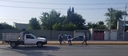 Zona dorada de Monclova recibe limpieza 