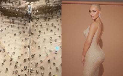 Vestido de Marilyn Monroe se dañó tras se usado por Kim Kardashian