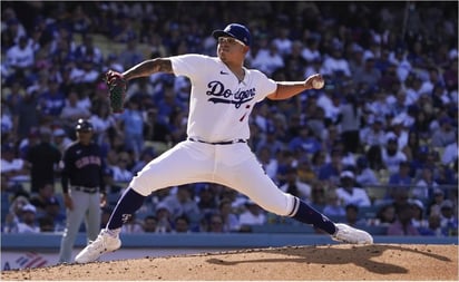 Urías luce dominante y consigue su cuarta victoria con los Dodgers